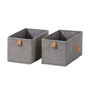 Lade mandje grijs kledingkast 2x medium Store It