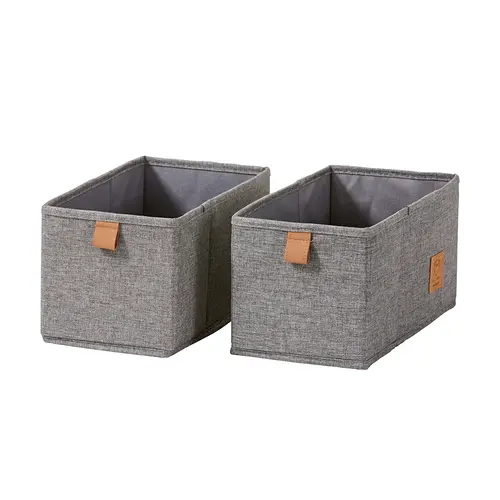 Store It Lade mandje grijs kledingkast 2x medium Store It