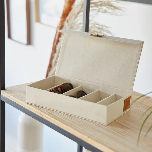 Store It Brillen opbergdoos beige Store It