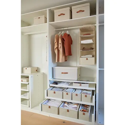 Store It Opbergdoos beige kledingkast medium Store It