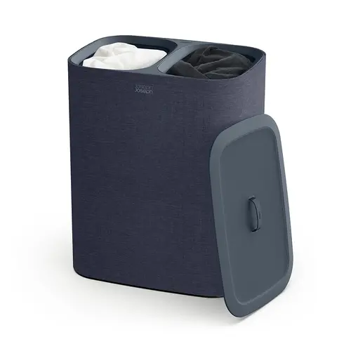 Joseph Joseph Zwarte wasmand 2x 45 liter Joseph Joseph