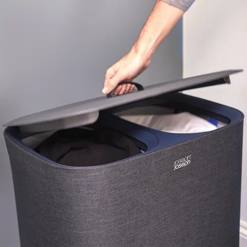 Joseph Joseph Zwarte wasmand 2x 45 liter Joseph Joseph
