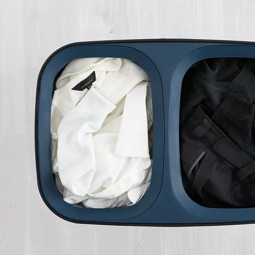 Joseph Joseph Zwarte wasmand 2x 45 liter Joseph Joseph