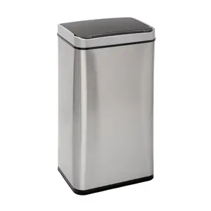Rvs automatische prullenbak met sensor 40 liter Five®