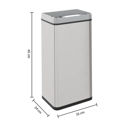 Five® Rvs automatische prullenbak met sensor 40 liter Five®