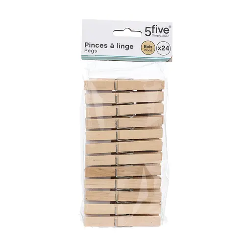 Five® Houten wasknijpers Five®