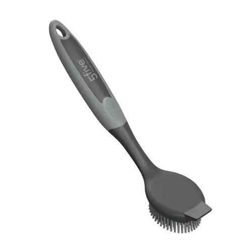 Five® Rubberen afwasborstel met schraper Five®