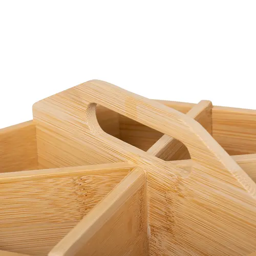 Five® Draaiplateau theezakjeshouder bamboe Five®