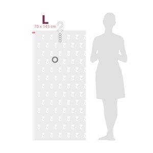 Kledingzak vacuüm 1x large Compactor