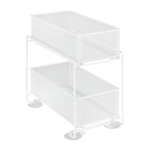 Wenko Uitschuifbaar rek keukenkast 2 manden Wenko