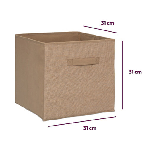 Five® Bruine mand jute large Five®