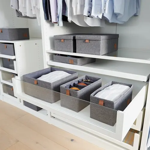 Store It Lade mandje grijs kledingkast 2x large Store It