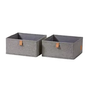 Lade mandje grijs kledingkast 2x large Store It