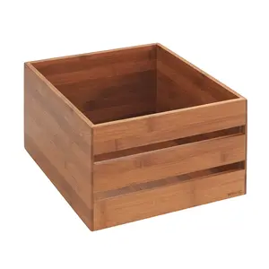 Stapelbaar bamboe kistje medium Wenko