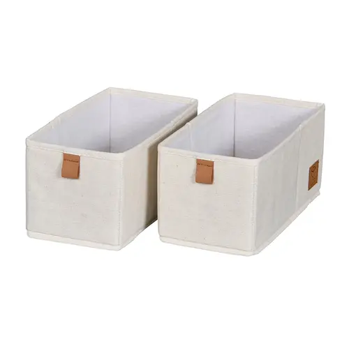 Store It Lade mandje beige kledingkast 2x medium Store It