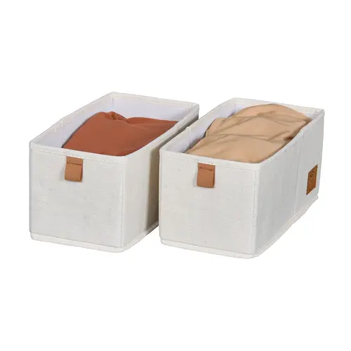 Store It Lade mandje beige kledingkast 2x medium Store It