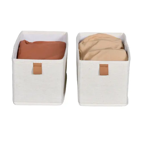 Store It Lade mandje beige kledingkast 2x medium Store It
