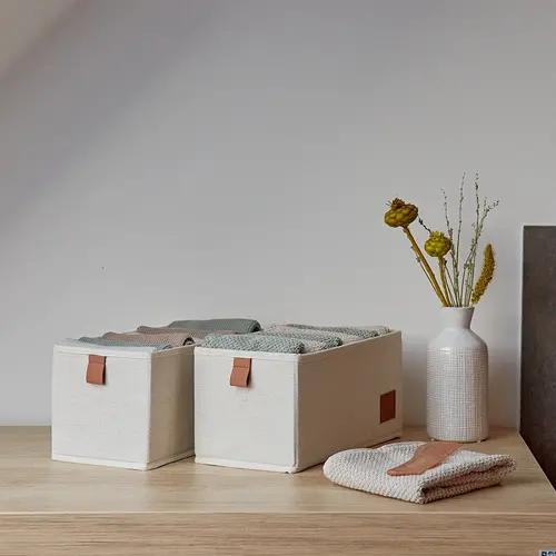 Store It Lade mandje beige kledingkast 2x medium Store It