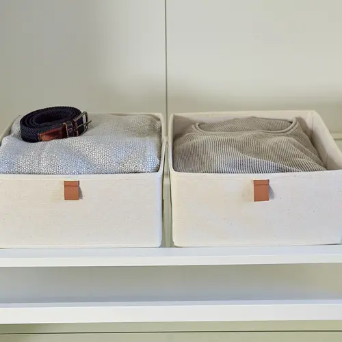 Store It Lade mandje beige kledingkast 2x large Store It