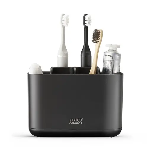 Joseph Joseph Tandenborstel bakje zwart large Joseph Joseph