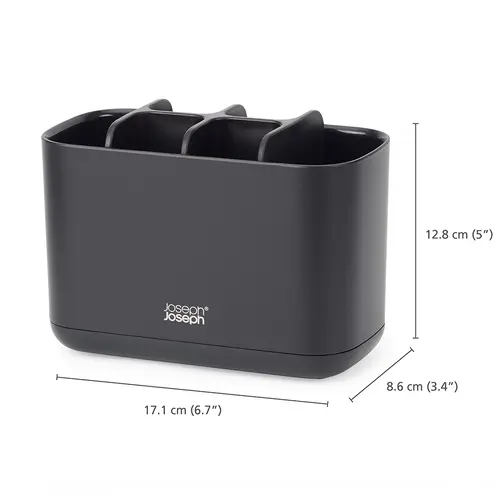 Joseph Joseph Tandenborstel bakje zwart large Joseph Joseph