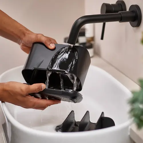 Joseph Joseph Tandenborstel bakje zwart large Joseph Joseph