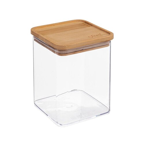 Five® Luchtdichte voorraadbus 1.0 liter bamboe deksel Five®