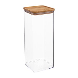 Luchtdichte voorraadbus 2.0 liter bamboe deksel Five®
