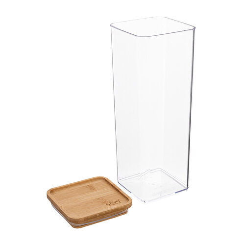 Five® Luchtdichte voorraadbus 2.0 liter bamboe deksel Five®