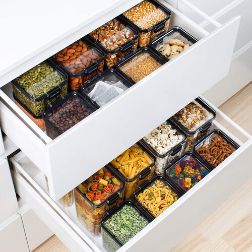 Sistema Luchtdichte voorraadbus 1.3 liter stapelbaar Sistema Sistema Luchtdichte voorraadbus 1.3 liter stapelbaar Sistema