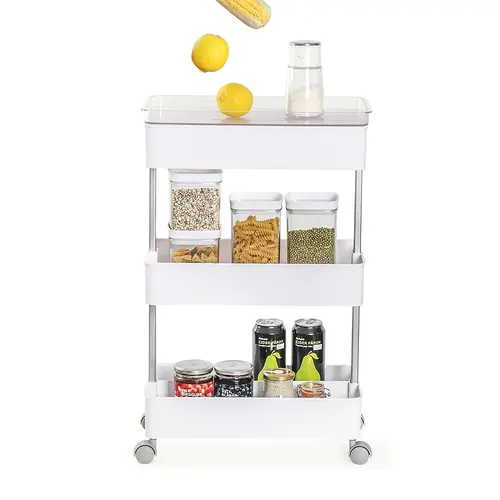 Vacane Trolley met dienblad 4 etages