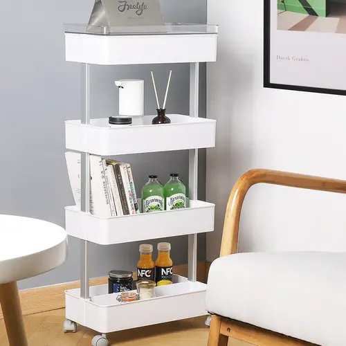 Vacane Trolley met dienblad 4 etages