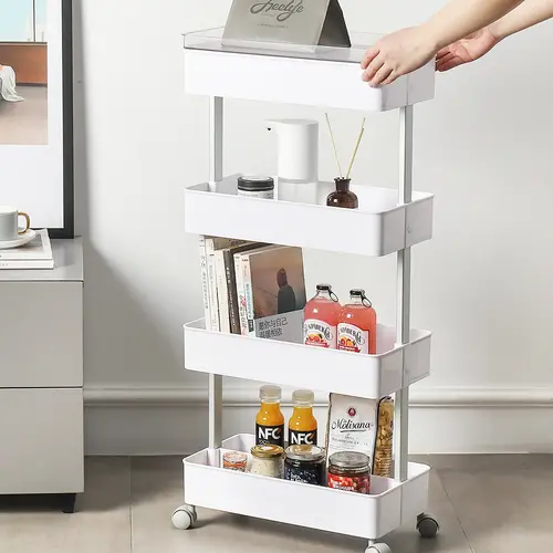 Vacane Trolley met dienblad 4 etages