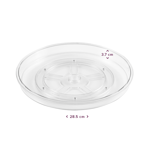 So Clever So Clever Draaiplateau Medium Ø28.5 Classic Clear