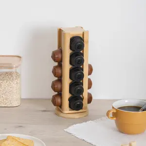 Draaibare Dolce Gusto cuphouder bamboe Five®