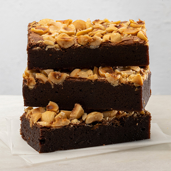 Hazelnoten Brownie Hazelnoten Brownie