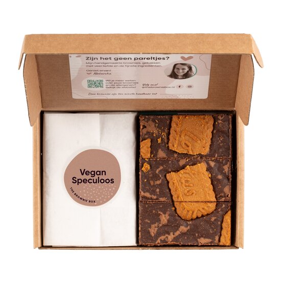 Vegan Speculoos Brownies