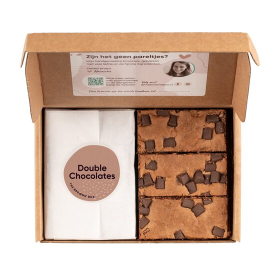 Double Chocolates Brownies