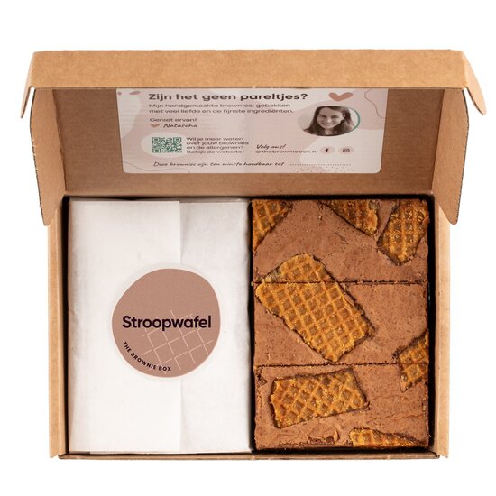 Stroopwafel Brownies