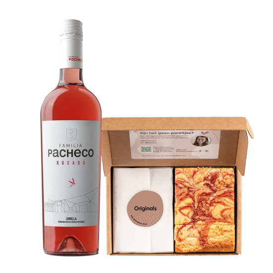 Rosé Celebration | Brownies | Fles Rosé