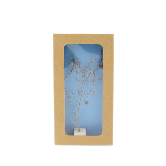 Geschenkdoosje | Droogbloem | Somtimes you just need a hug