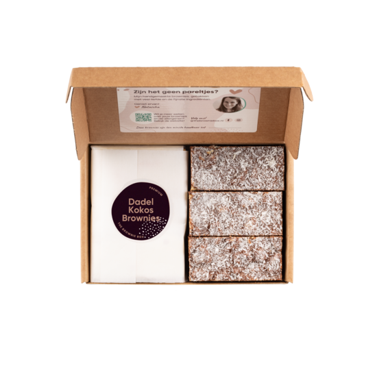 Premium: Dadel Kokos Brownies