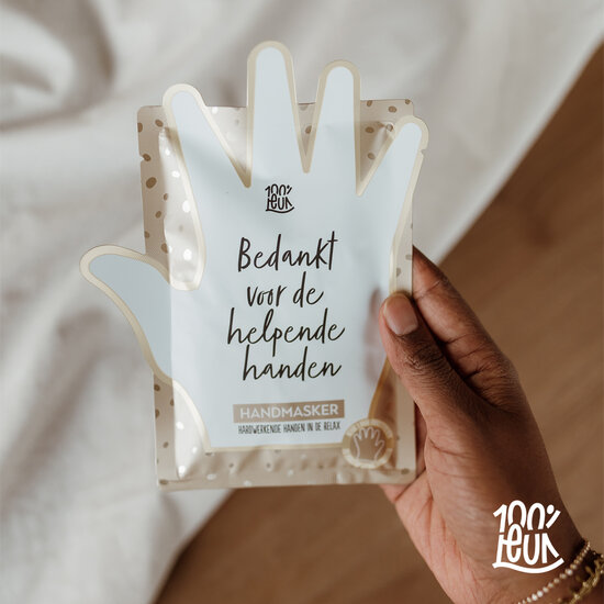 Bedankt voor jouw hulp! | Brownies | Handmasker