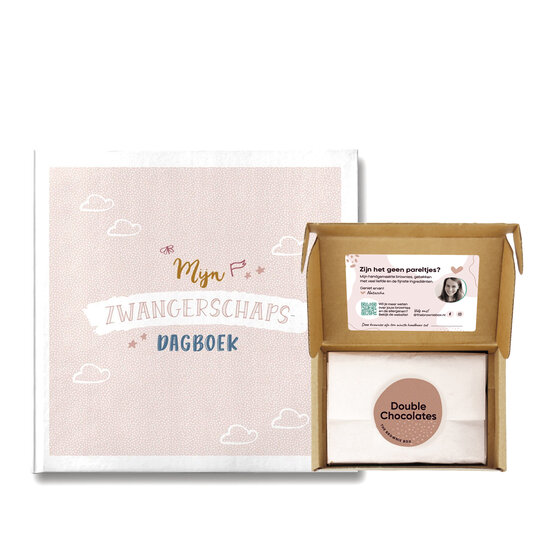 Voordeelcadeau: Zwangerschapsdagboek & Brownies