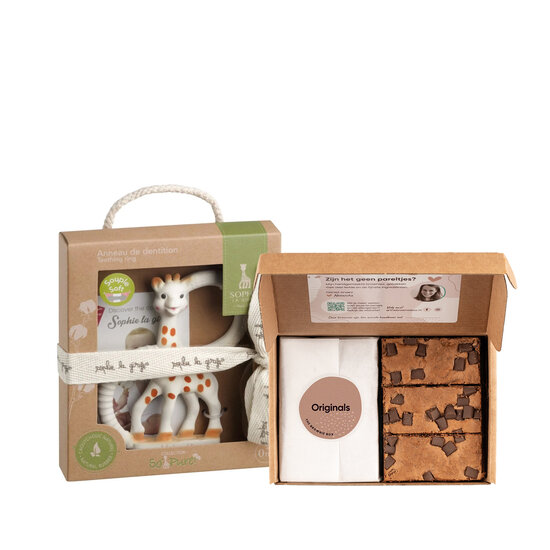 Voordeelcadeau: Sophie de Giraf bijtring & Brownies | Brownies | Bijtring