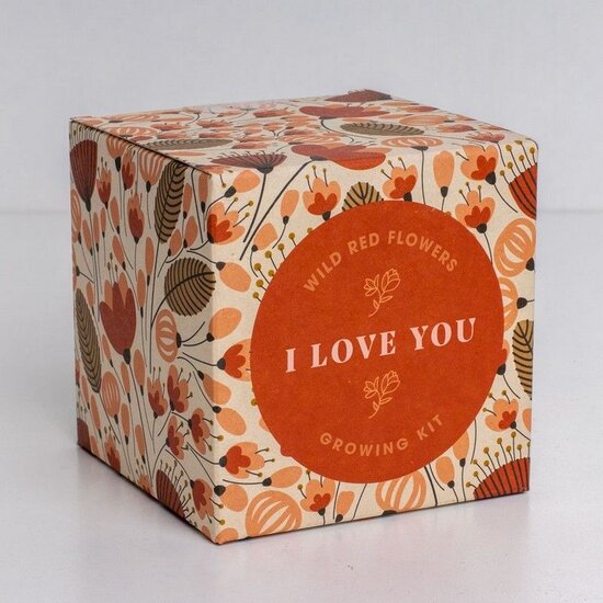 Voordeelcadeau: 'I Love You' growing kit  & Brownies
