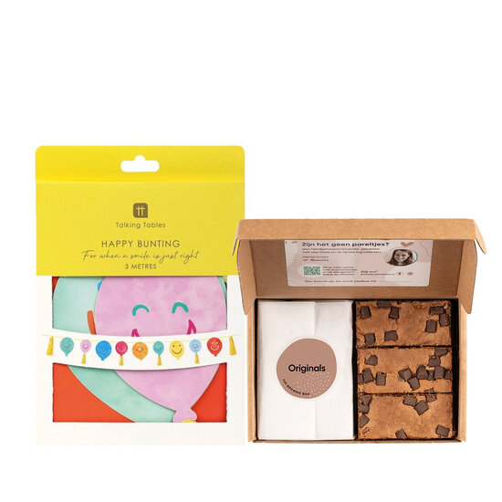Alles voor een glimlach! Brownies & Vrolijke slingers | Brownies | Vrolijke slingers