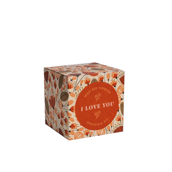 'I Love You' growing kit