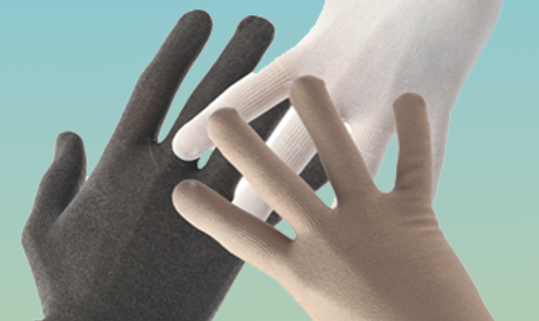 Katoenen handschoenen bij eczeem