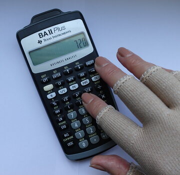 Vingerloze Eczeem handschoen